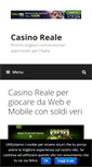 Mobile Screenshot of casinoreale.net